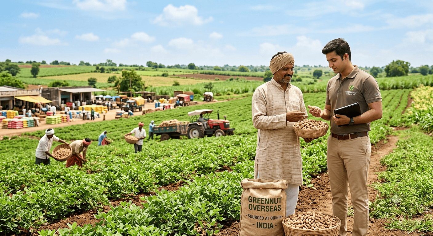 Sourcing at farm origin